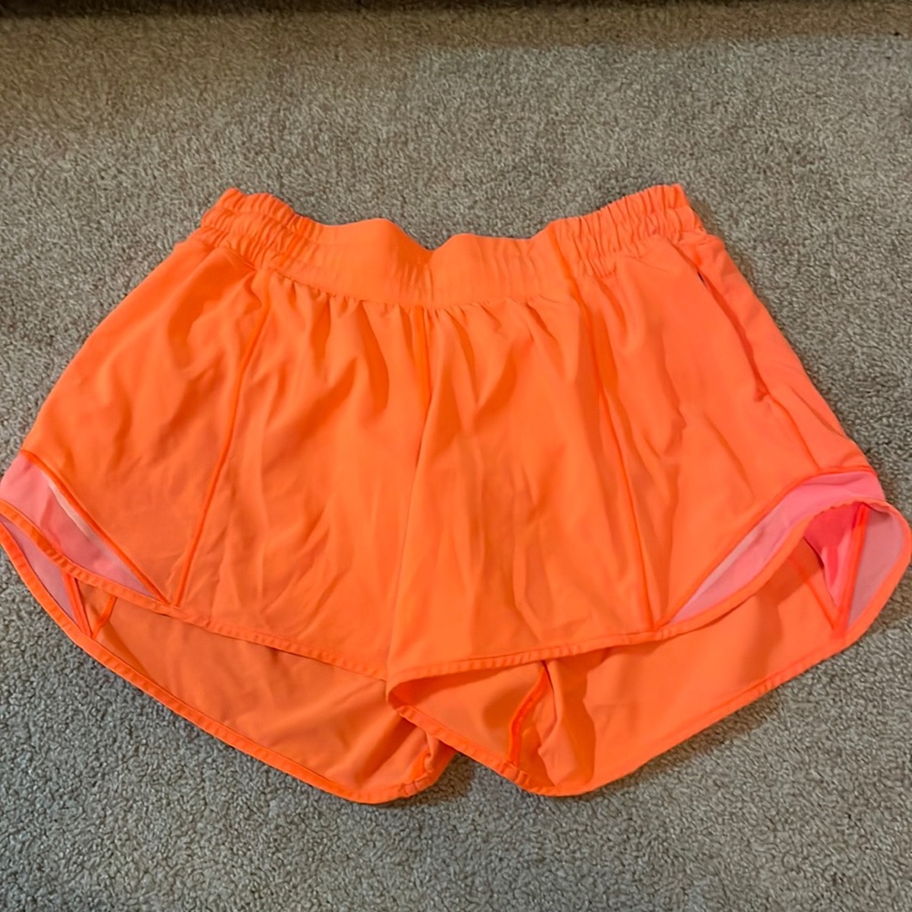 Neon orange hotty hot 4”